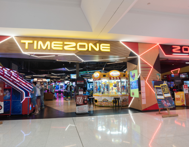 Entry to Timezone Westfield Mt Gravatt