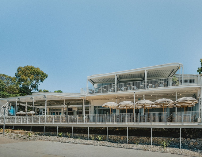 Exterior of The Straddie Hotel, North Stradbroke Island