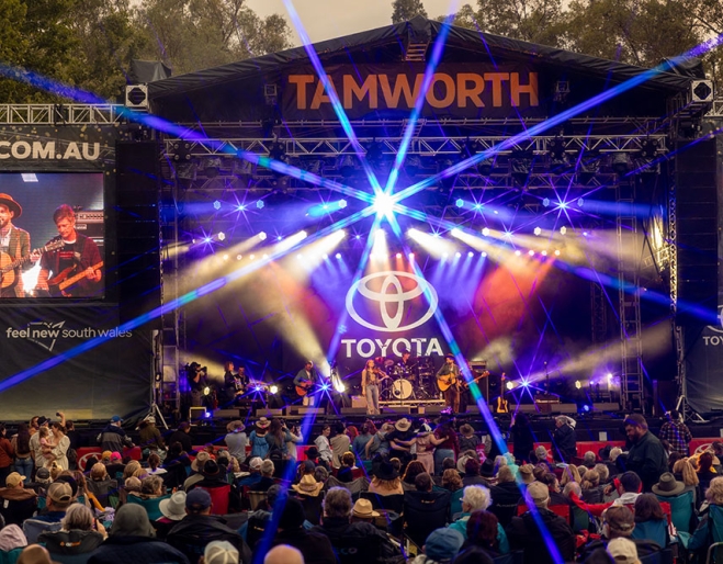 Toyota Tamworth Country Music Festival's Toyota Park