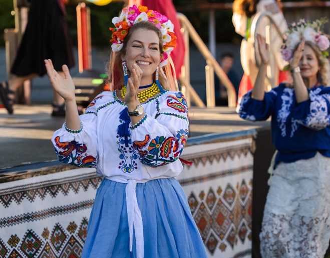 Woman dancing