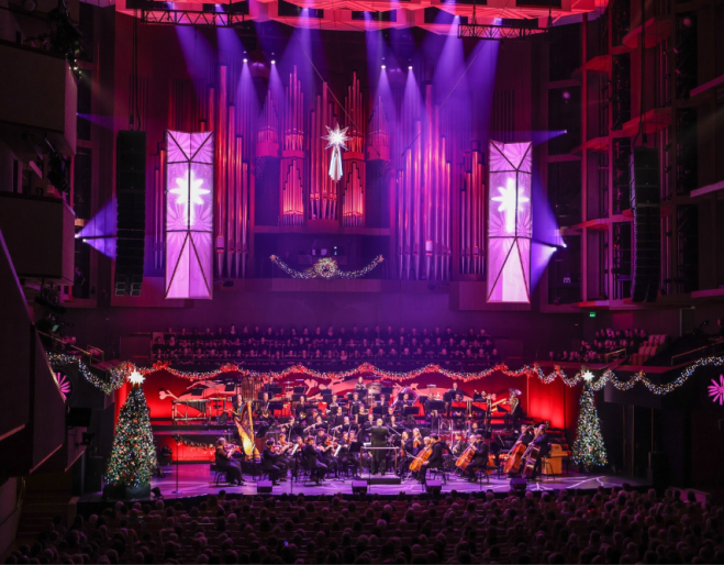 christmas performance at QPAC