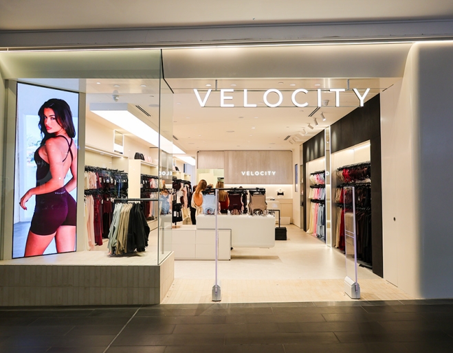 Exterior of store