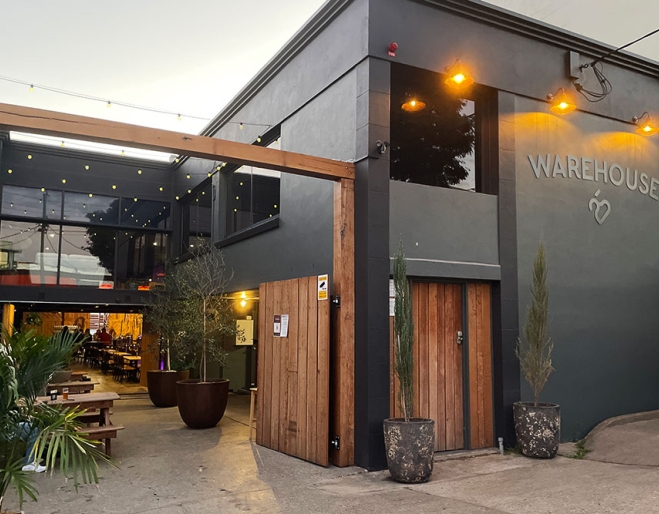 Exterior of Warehouse 25 Milton