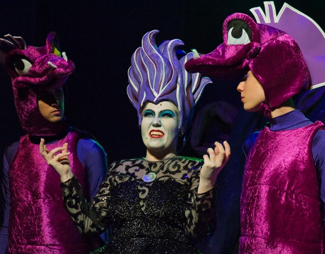 Actors on stage at Brisbane Arts Theatre