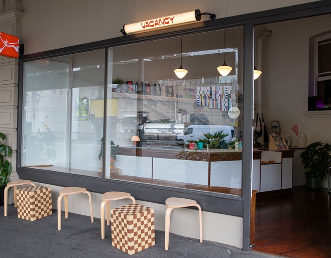 Exterior of Vacancy Coffee