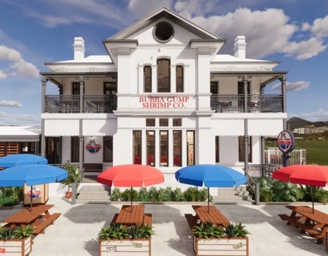 Exterior of Bubba Gump Shrimp Co
