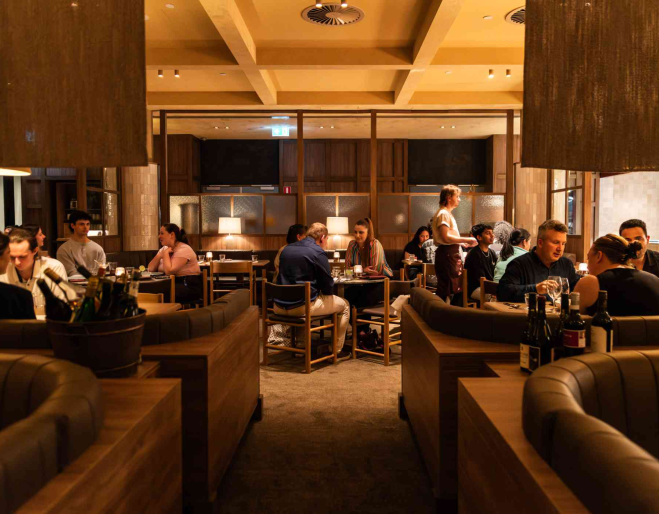 Restaurant interior 