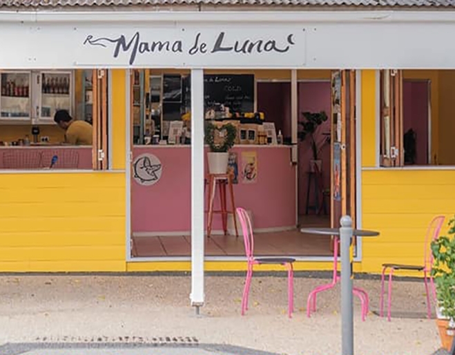 Exterior of Mama de Luna Wilston