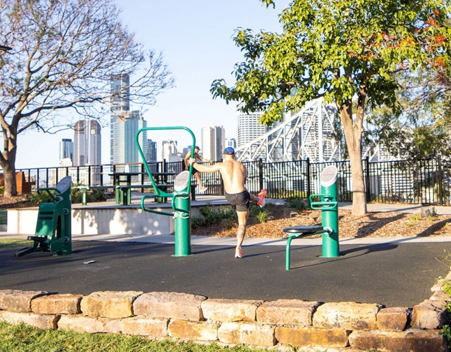 Brisbanes Best Outdoor Fitness Parks