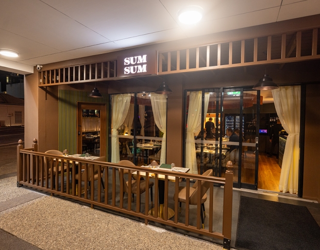 Exterior of restaurant