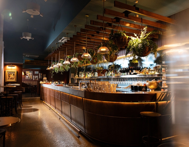 Interior of Intermission