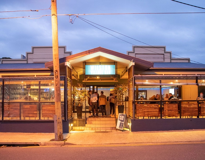 Exterior of Wilston Village Bar