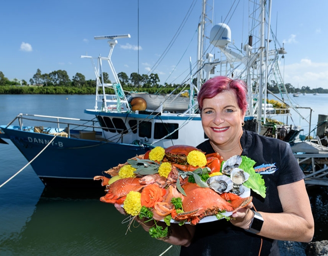 Grunskes by the River Seafood, Bundaberg 
