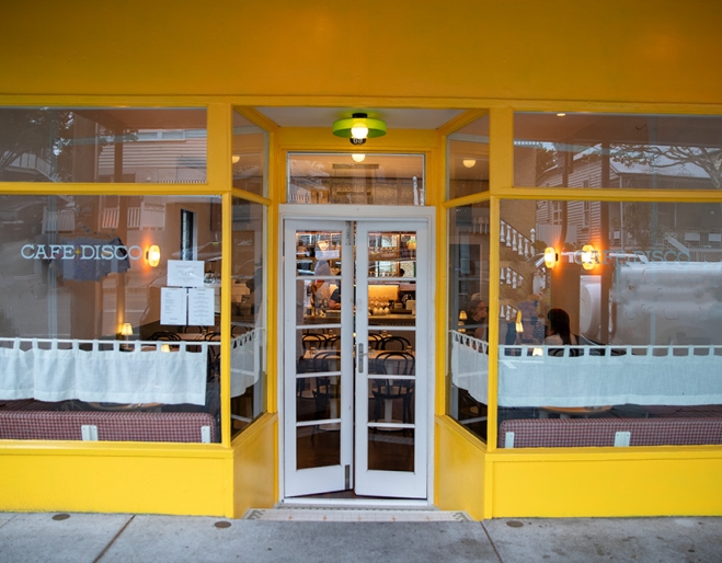 Facade of Cafe Disco