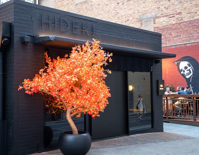 Exterior view of Hideki Japanese 