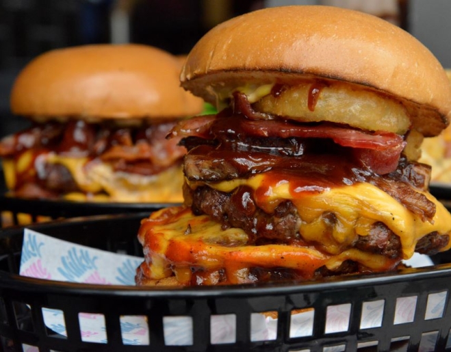 Two burgers