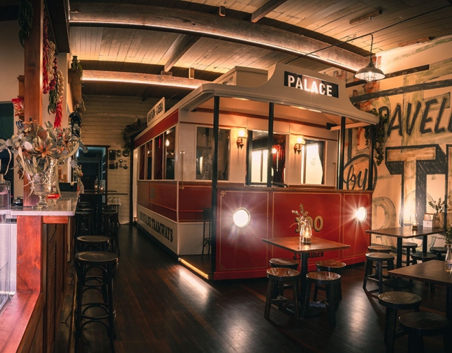 Interior of Mr Badgers Woolloongabba