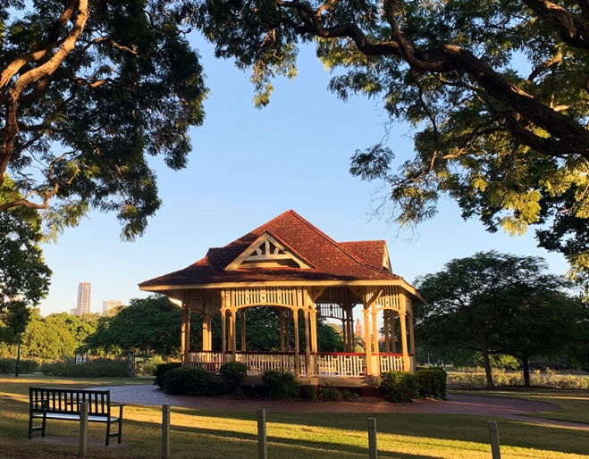Rotunda in New Farm Park