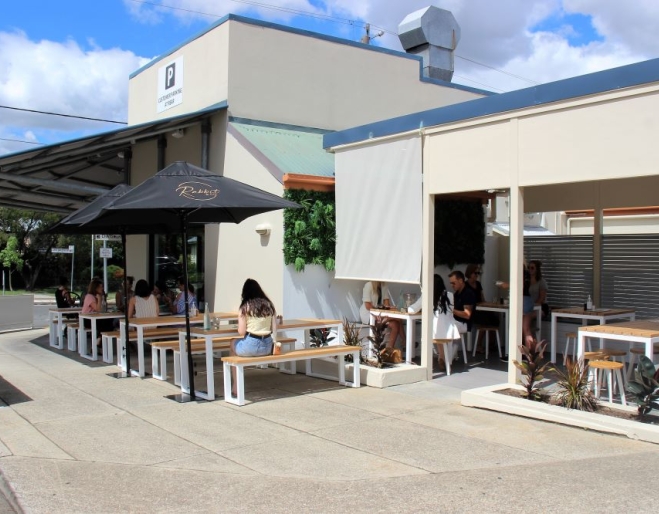 Exterior of Rabbit & Co, Coorparoo