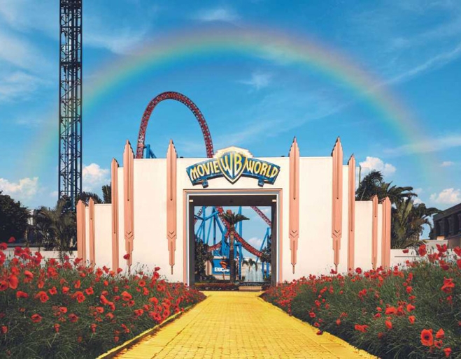 Wizard of Oz precinct at Movie World