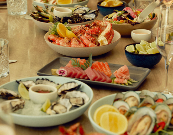 Seafood Buffet Sheraton Grand Mirage Resort
