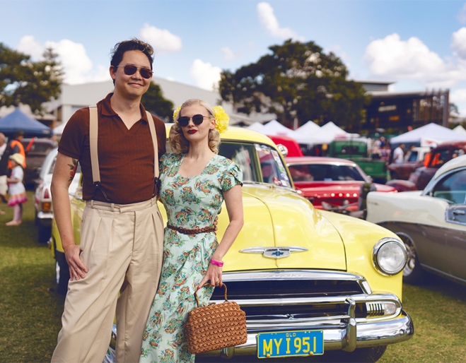 Couple at Greazefest