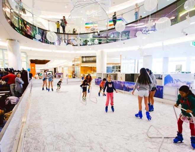 Winter School Holiday Ice Skating Indooroopilly Shopping Centre Must Do Brisbane