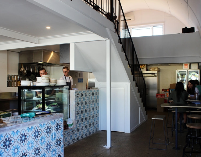 Inside of King Arthur Cafe Fortitude Valley