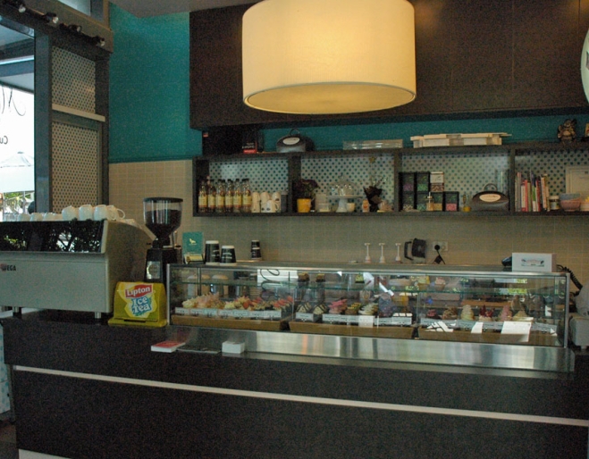 Counter inside My Sweetopia in Brisbane's South Bank