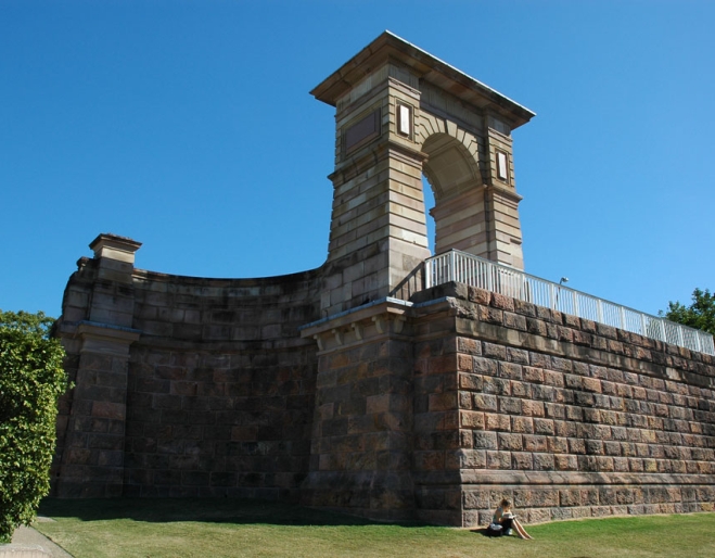 Old Victoria Bridge Monument, South Brisbane