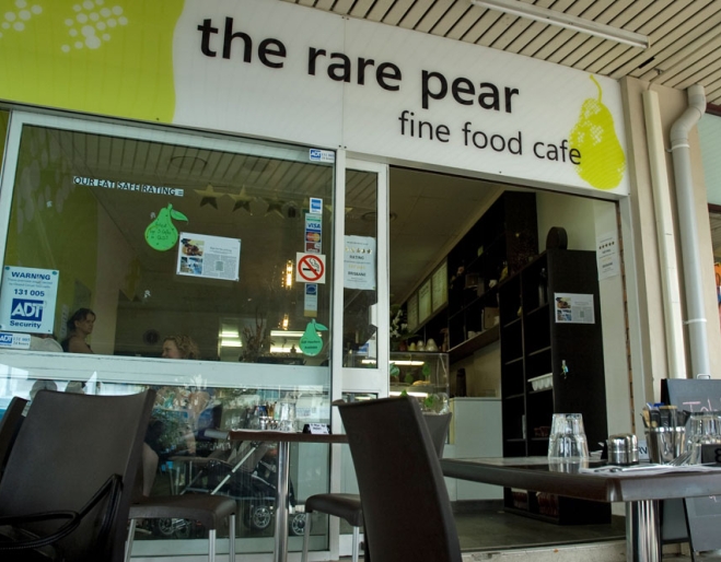 Rare Pear shop front 