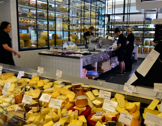 Cheeses at Standard Market Company