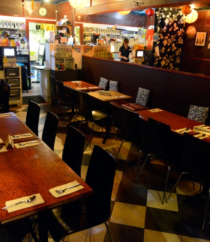 Inside Vietnamese Avachat Café Restaurant in Brisbane's Michelton