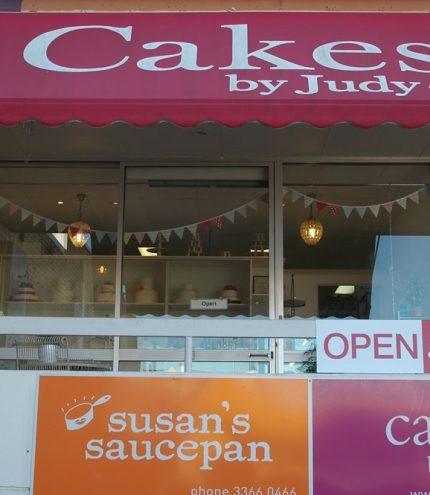 Shop front of Cakes By Judy C Ashgrove 