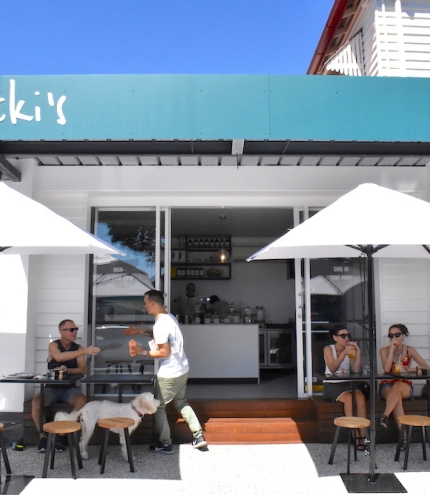 Exterior of Dicki’s New Farm