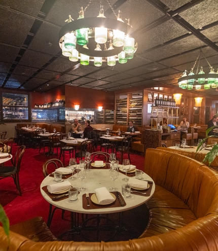 Restaurant interior