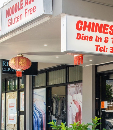 Front of Chinese Cuisine Noodle Asia