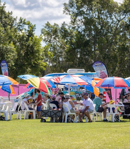 Crowd at Moreton Kids Festival