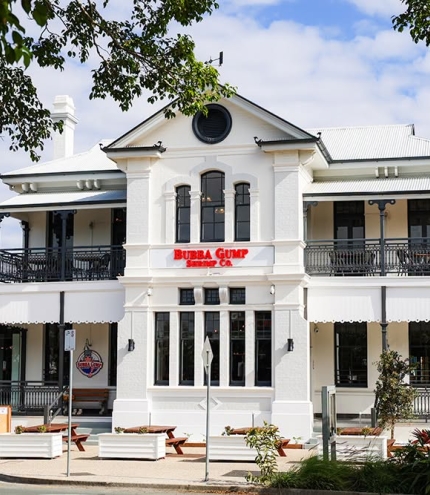 Facade of Bubba Gump Shrimp Co Sandgate