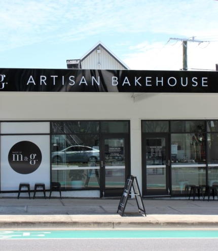 Exterior of Baked by M&G Artisan Bakehouse, Coorparoo 