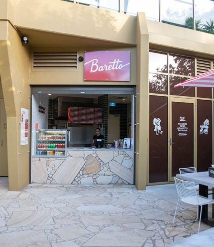 Entry at Baretto - Kangaroo Point
