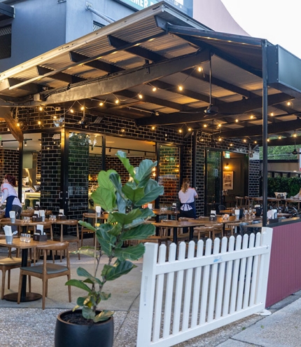 Exterior view of BoscoNero Mitchelton