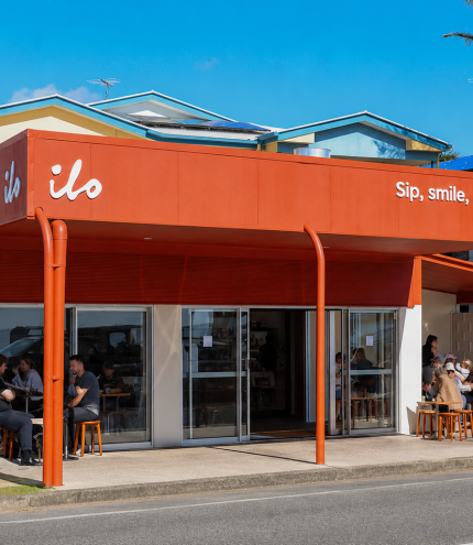 Facade of ilo bakehouse Wynnum
