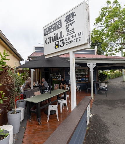 Street view of  Chill-83-Vietnamese-Fusion-Cafe