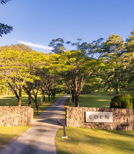 Entrance to Eden Health Retreat, Currumbin Valley