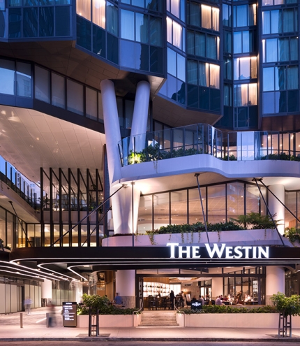 Facade of The Westin Brisbane