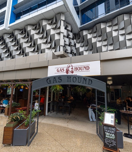 Exterior view of Gas Hound Kitchen & Bar