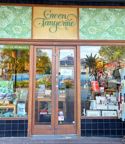 Shopfront of Green Tangerine, Paddington