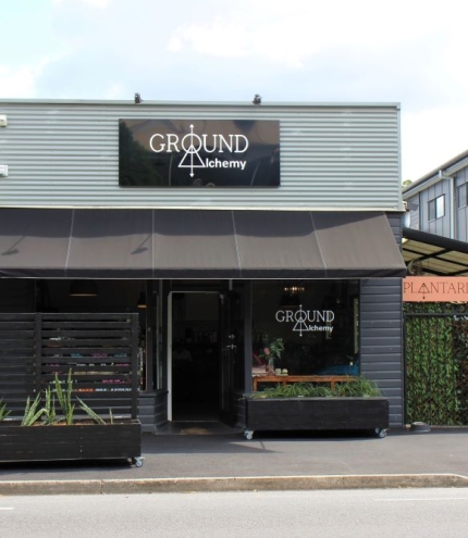 Exterior of Ground Alchemy & Plantarium, New Farm 