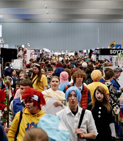 Crowd at Oz Comic-Con 